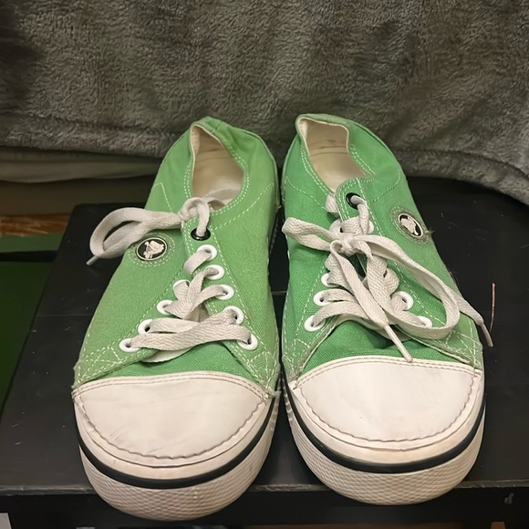 Crocs Women Lace Up Hovers (Discontinued) Size 10 - Picture 1 of 7